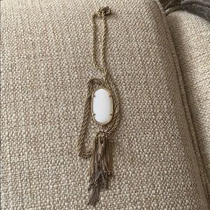 White Kendra Scott Rayne Necklace